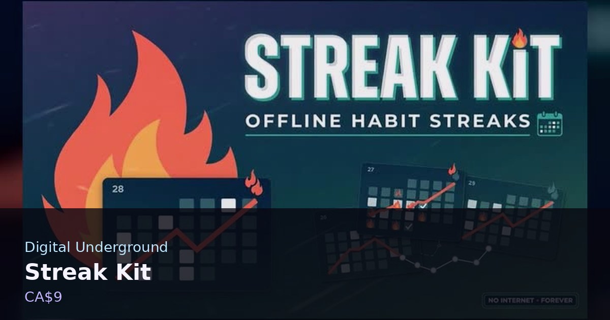Build habits and protect your focus, offline
