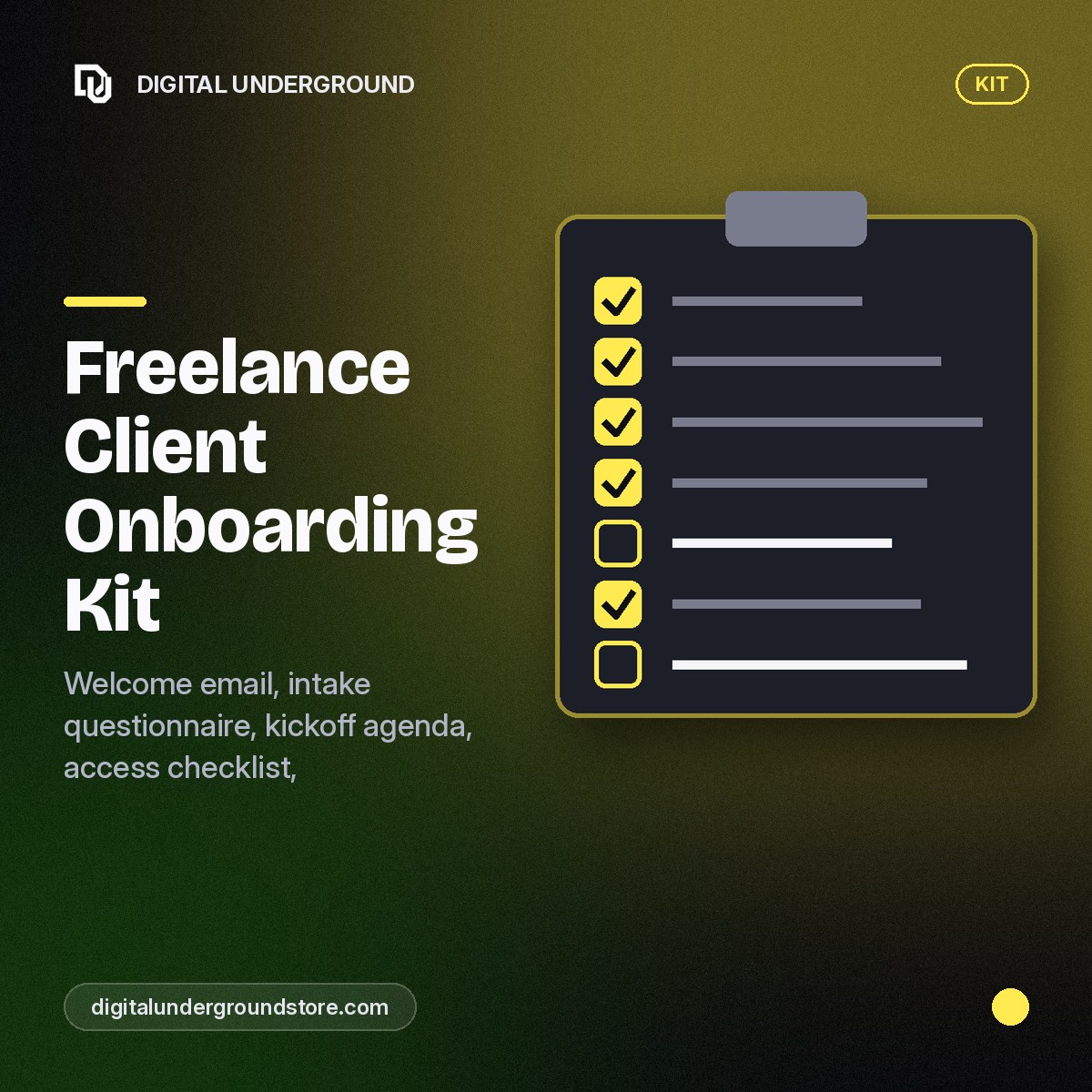 Freelance Client Onboarding Kit