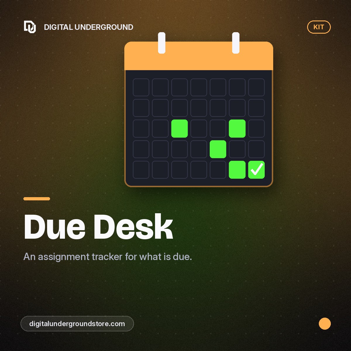 Due Desk cover