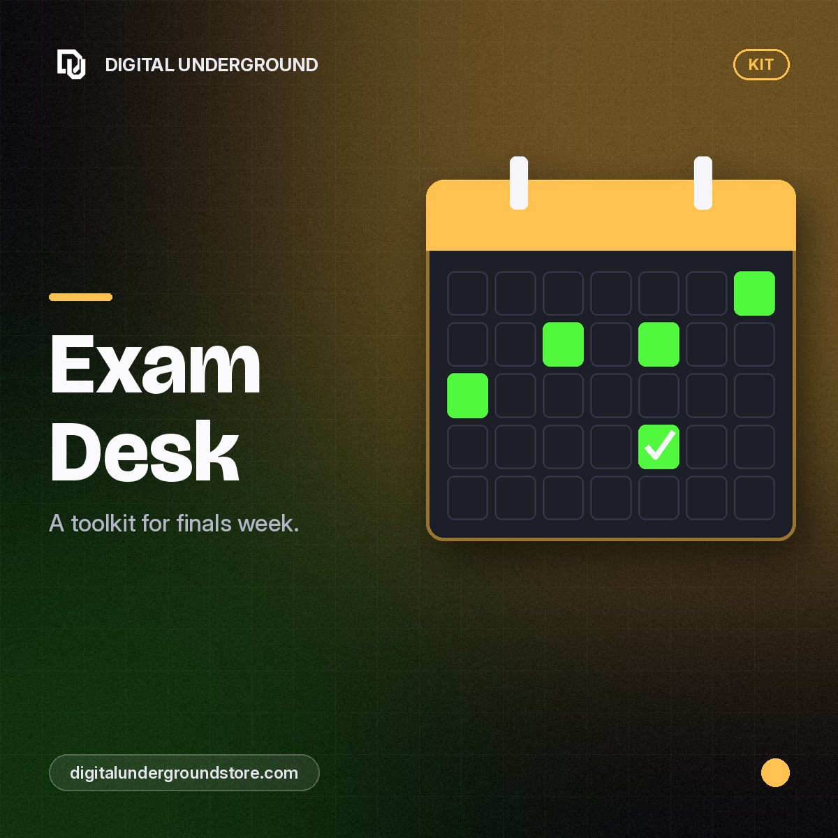 Exam Desk cover
