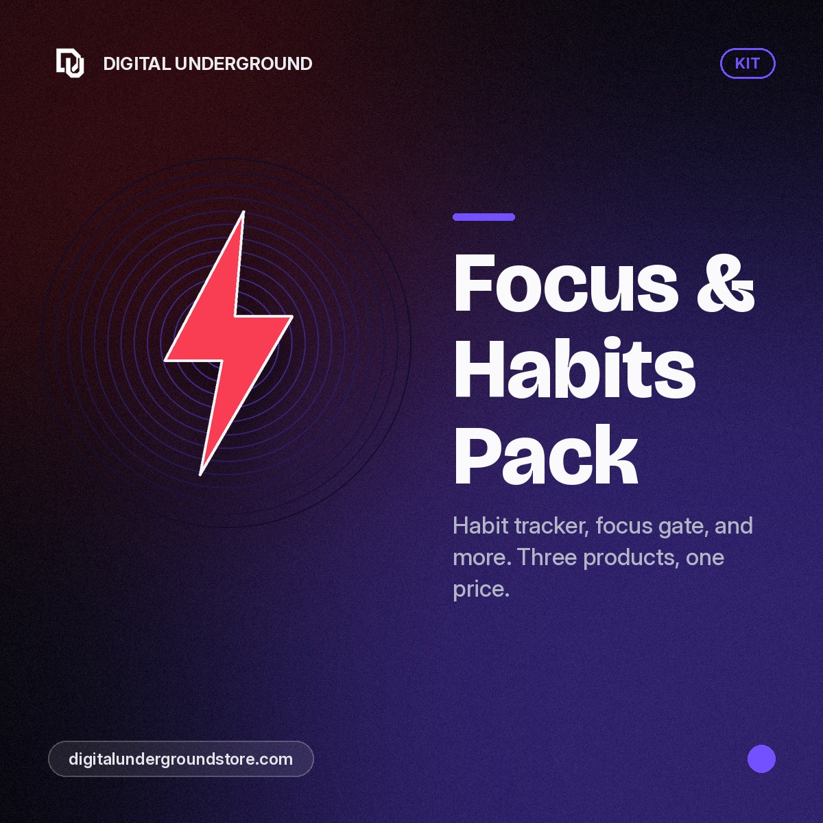 Focus & Habits Pack