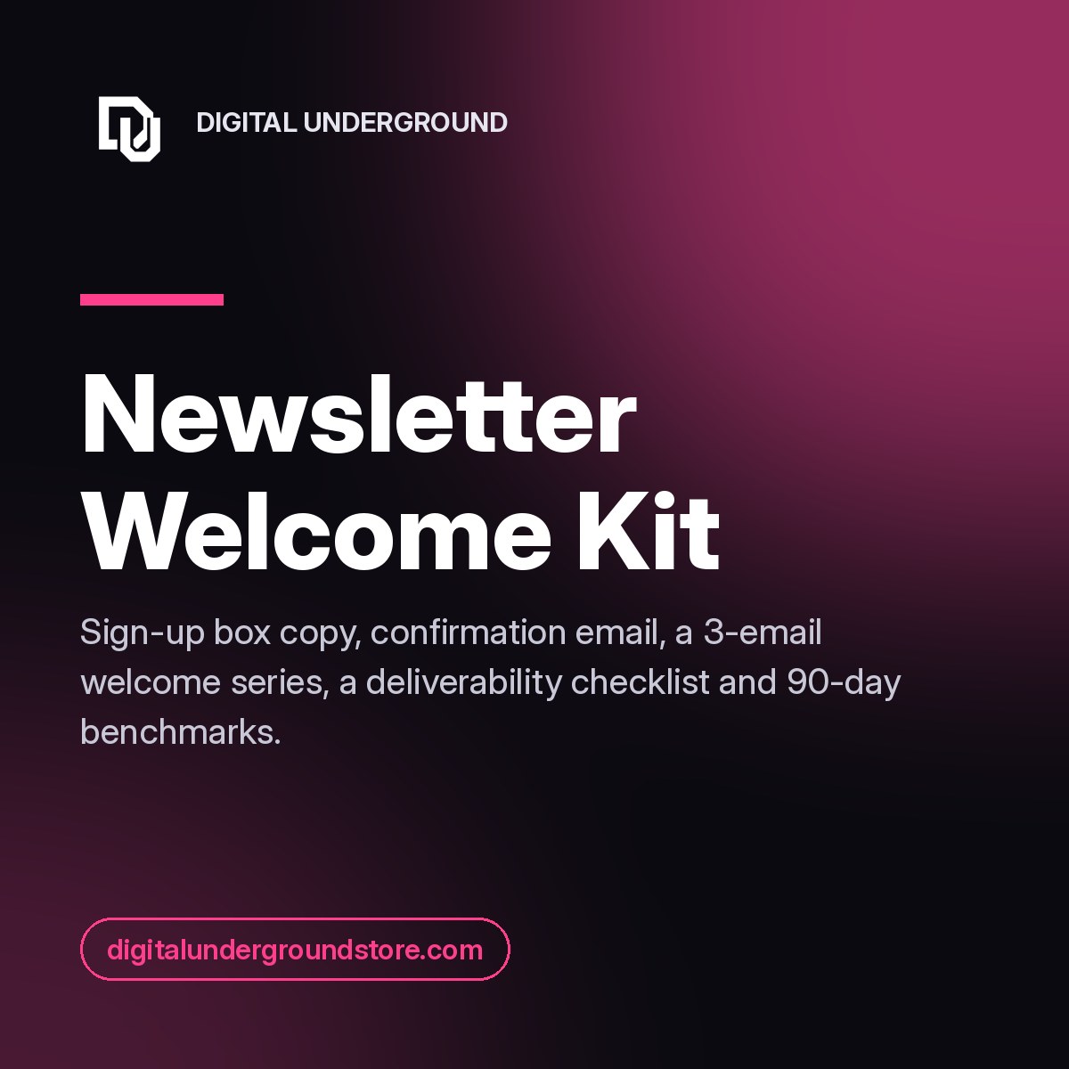Newsletter Welcome Kit