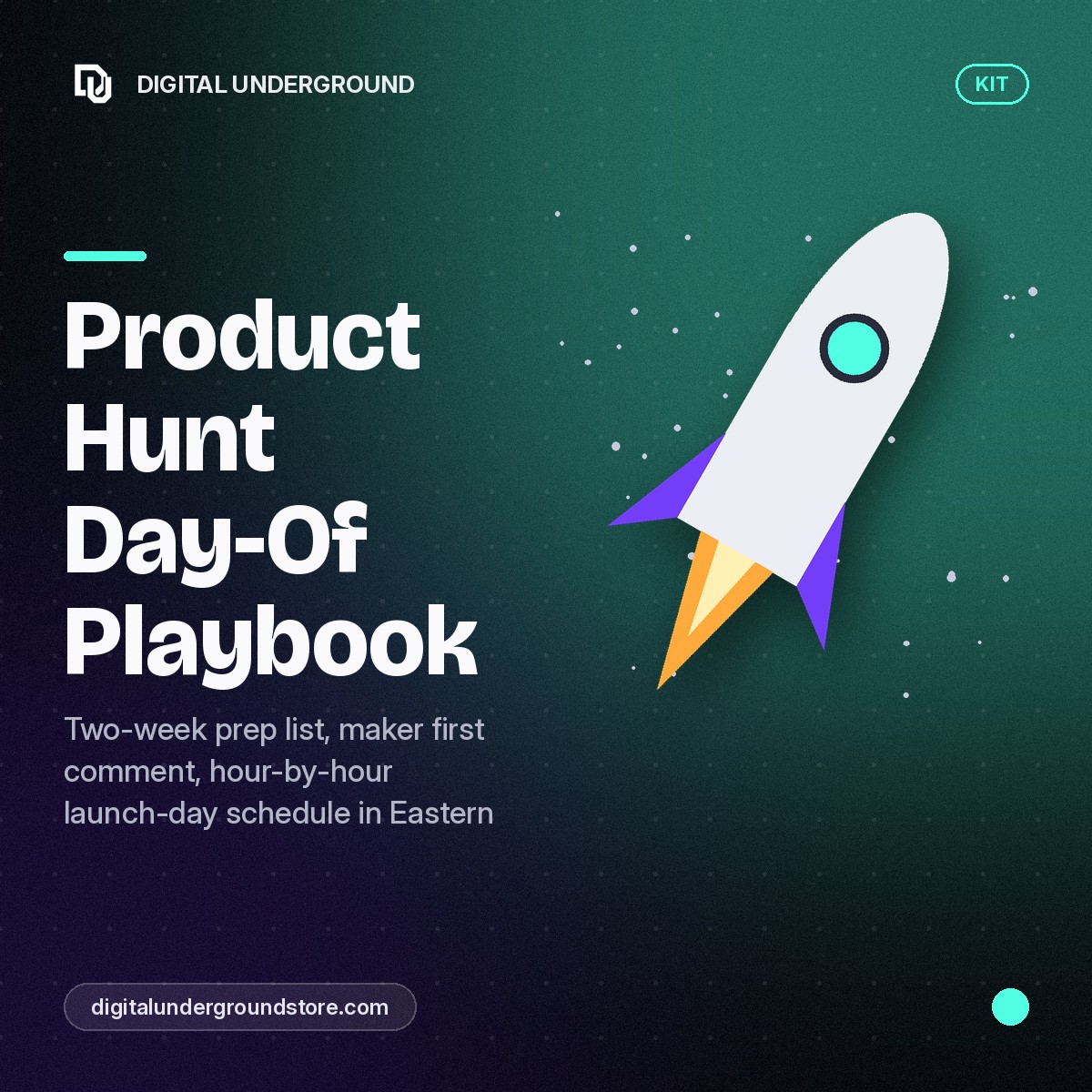 Product Hunt Day-Of Playbook