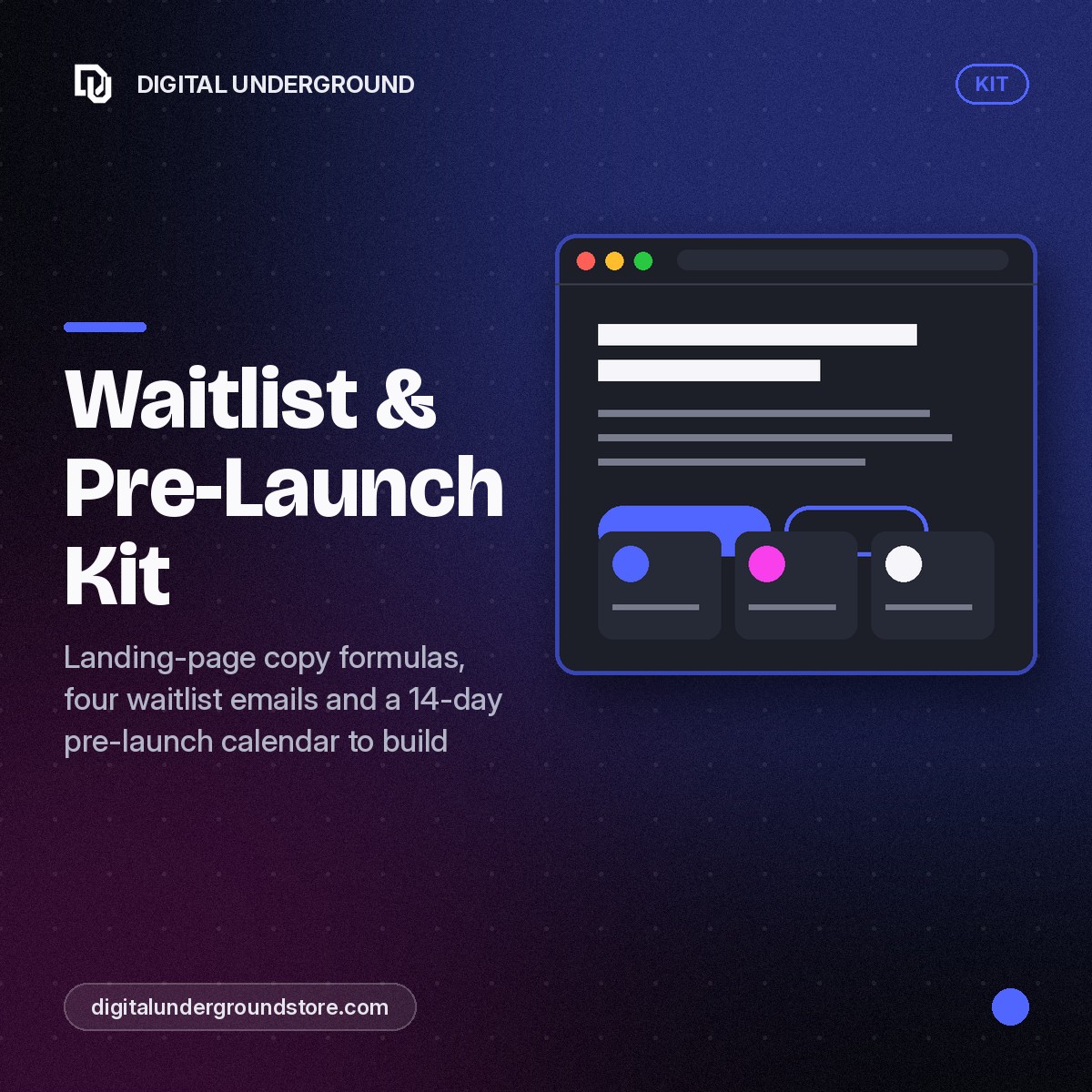Waitlist & Pre-Launch Kit