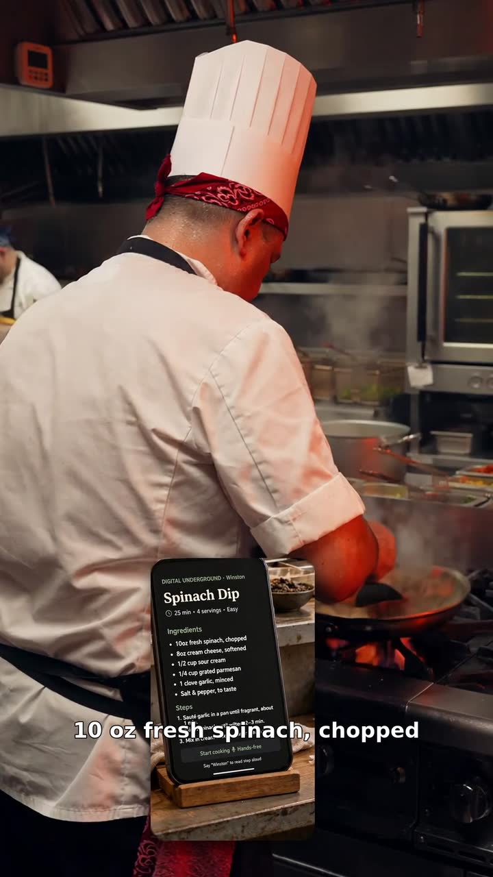 Winston — Hands-Free Kitchen Voice Assistant cover